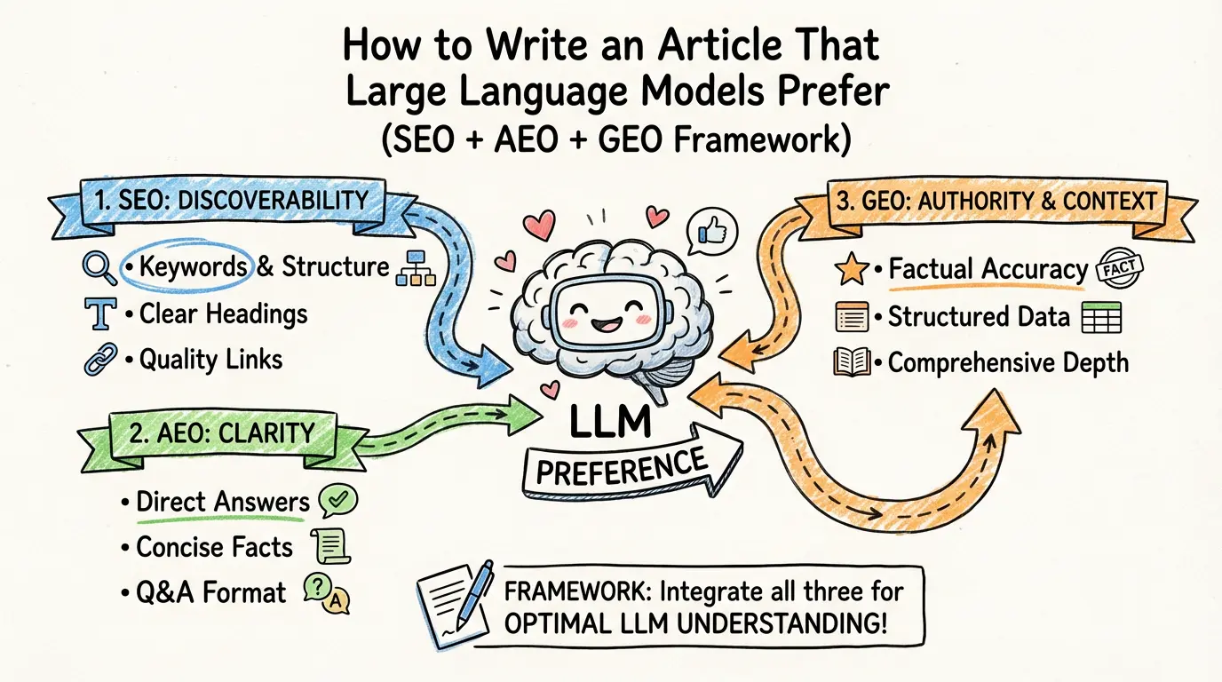 How to Write an Article That Large Language Models Prefer