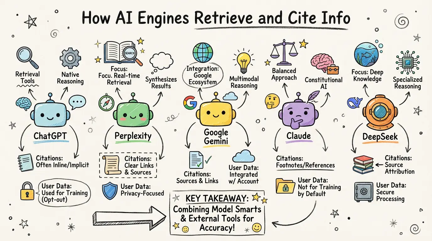 How AI Engines Retrieve and Cite Information