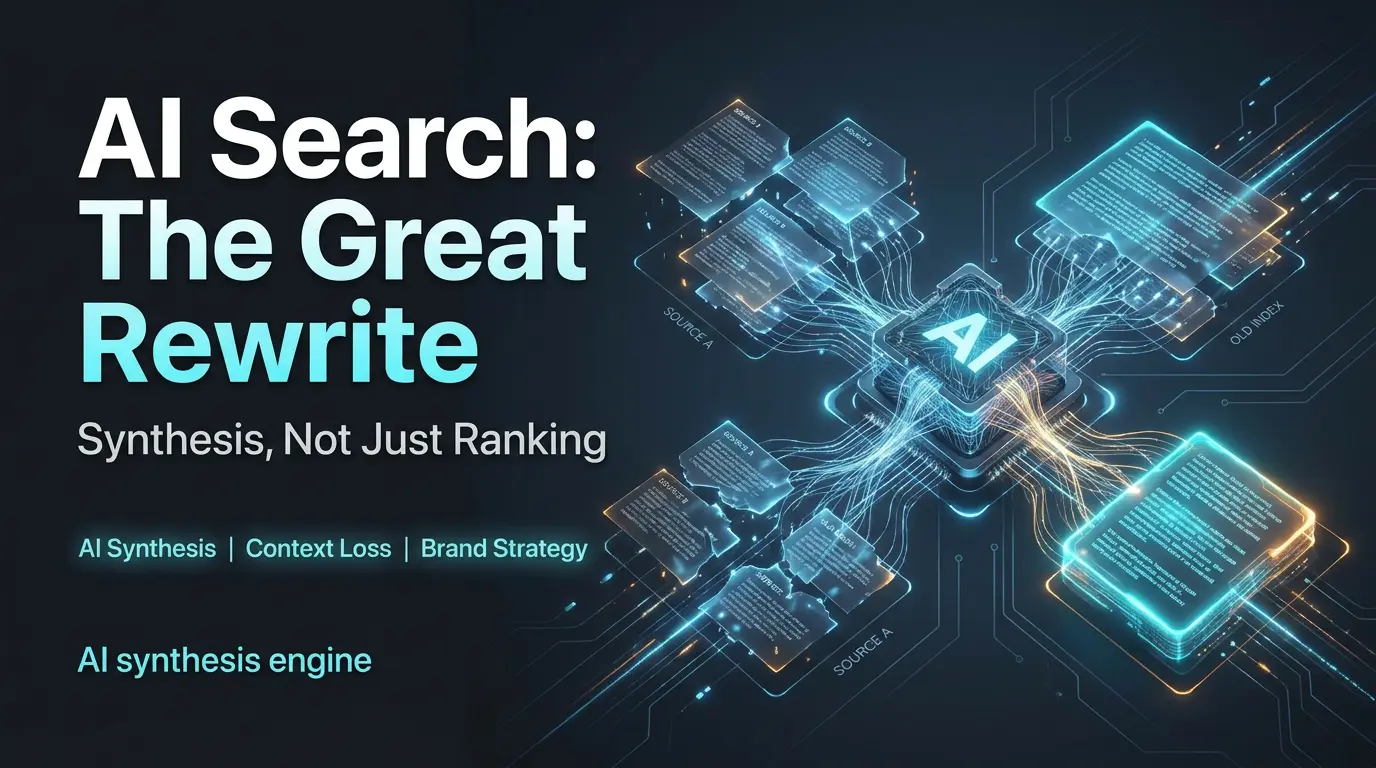Search Engines Used to Rank Information - AI Now Rewrites It