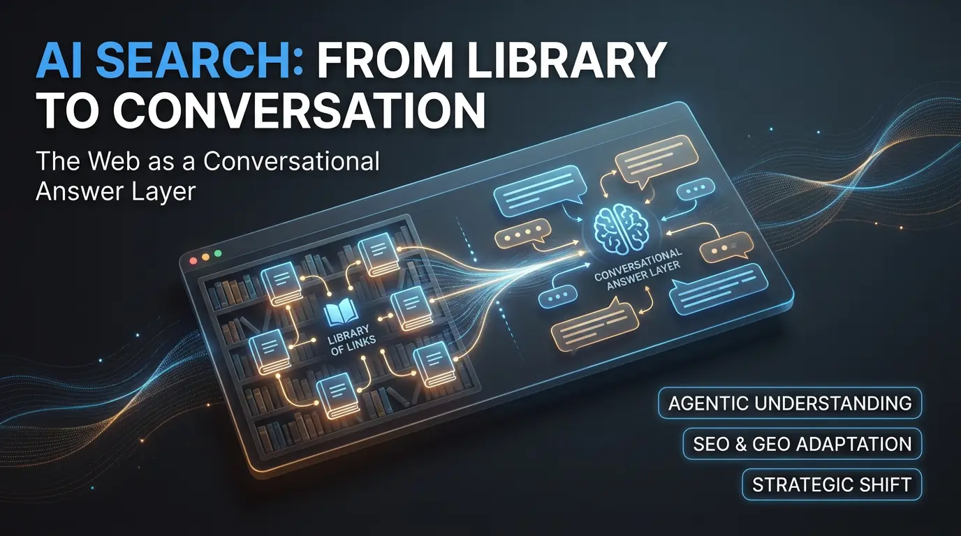AI Search Is Turning the Web From a Library Into a Conversation