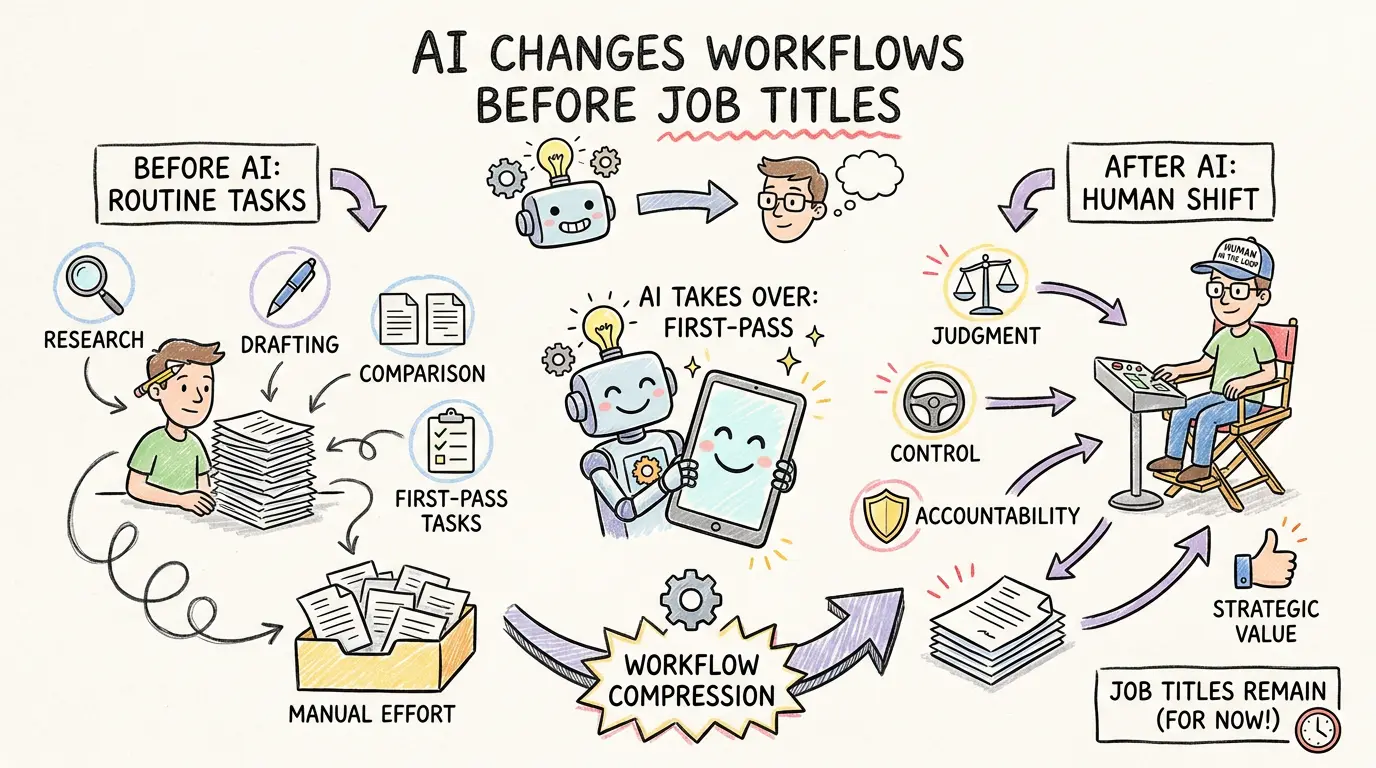 AI Is Changing Workflows Before It Changes Job Titles