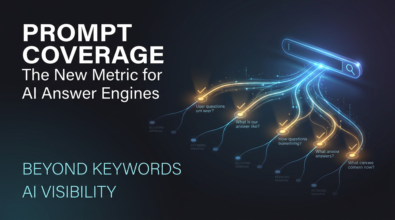 Prompt Coverage: The New Keyword Coverage for Answer Engines