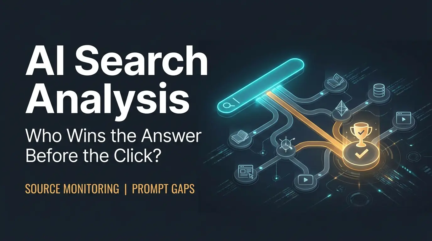 AI Competitor Analysis for AI Search: How to Monitor Who Wins the Answer